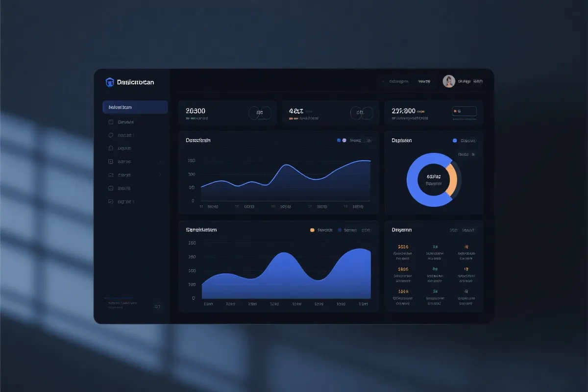 数据面板示意图