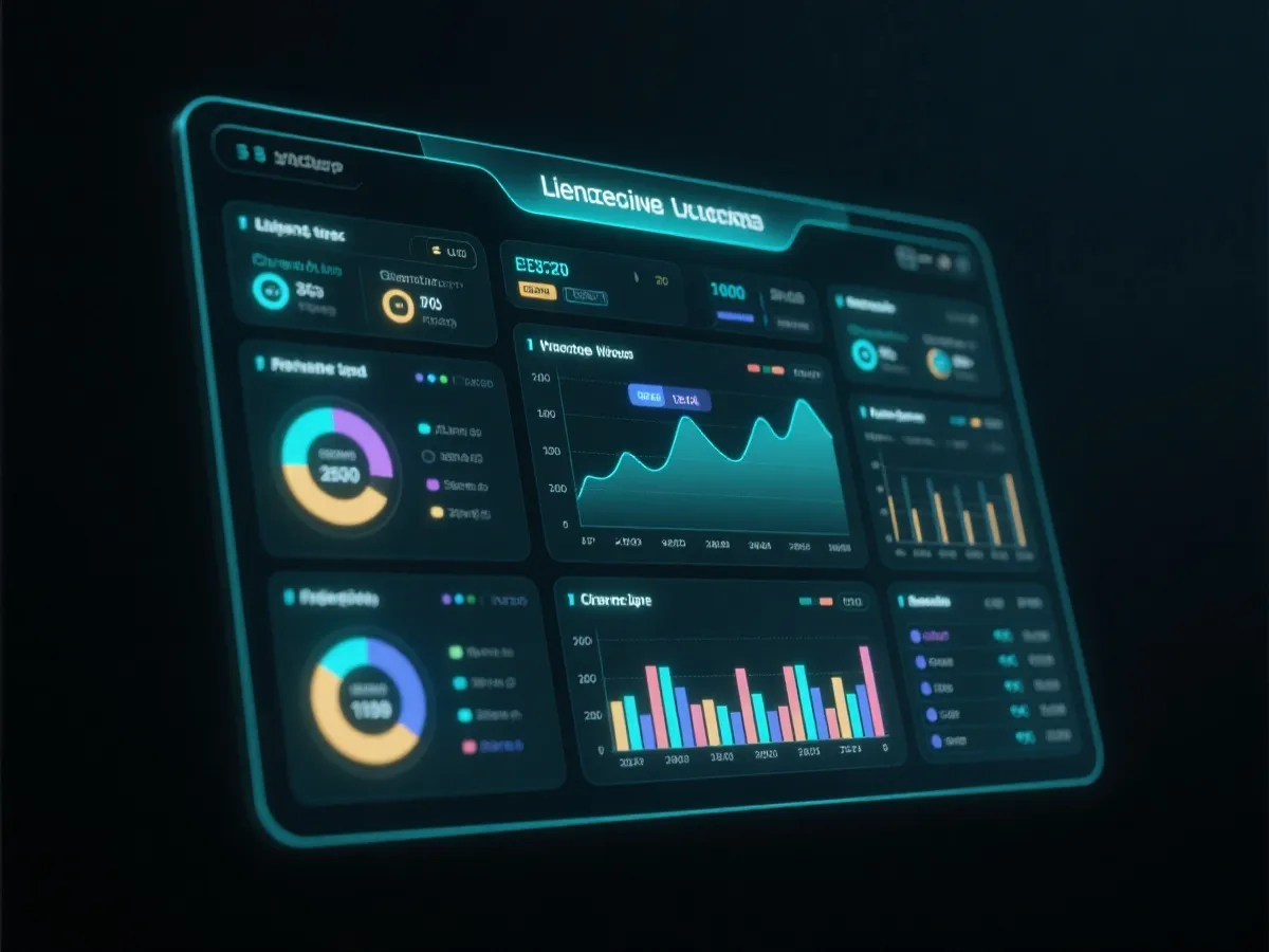 实时数据分析界面示意图